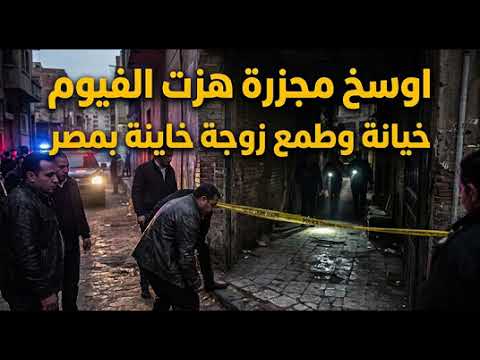 حكايات ليلي|انجس علاقه| اوسخ مجزره هزت الفيوم خيانه وطمع زوجه حقيره بمصر |قصص من عالم الجريمه cover art