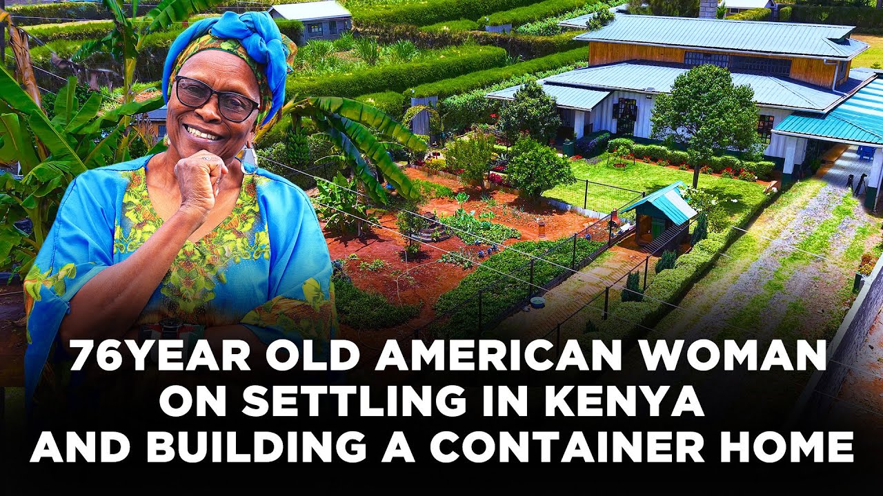 This 76 Year Old American Built a Container Home in Kenya, Grows Her Food & Shares Her Life Lessons cover art