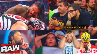 ROMAN NE RULA DIYA?! 😭 OTC Defeats Penta in His Hometown | WWE RAW (2026) poster