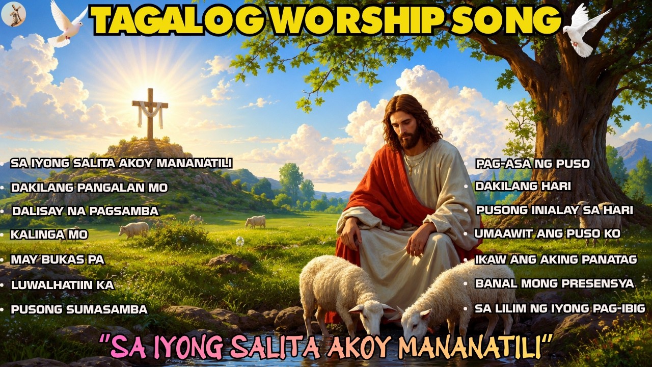 ''SA IYONG SALITA AKOY MANANATILI'' TAGALOG WORSHIP SONG WITH NEW LYRICS cover art