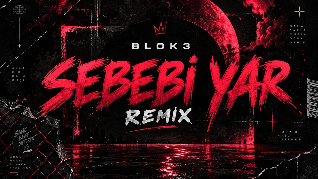 BLOK3 — SEBEBİ YAR | Dark Indie Dance Remix 2026 cover art