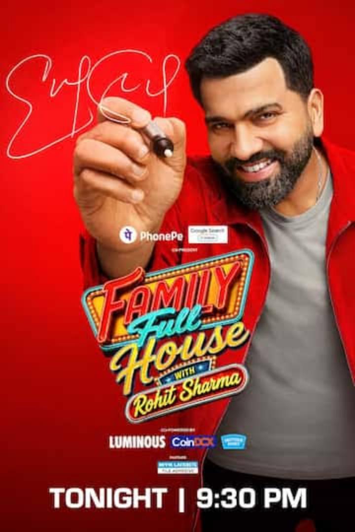 Family Full House with Rohit Sharma. [Hindi]