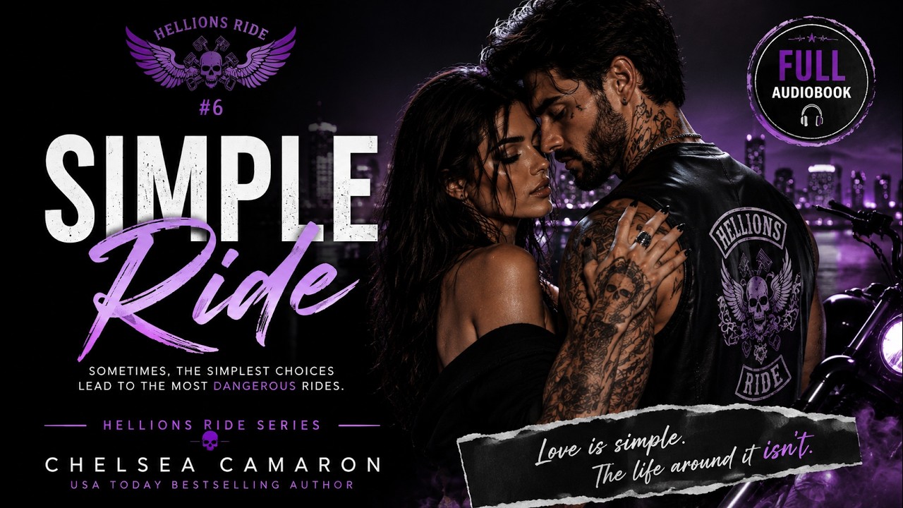 Simple Ride | Hellions Ride #6 by Chelsea Camaron | Full Mafia Romance Audiobook cover art