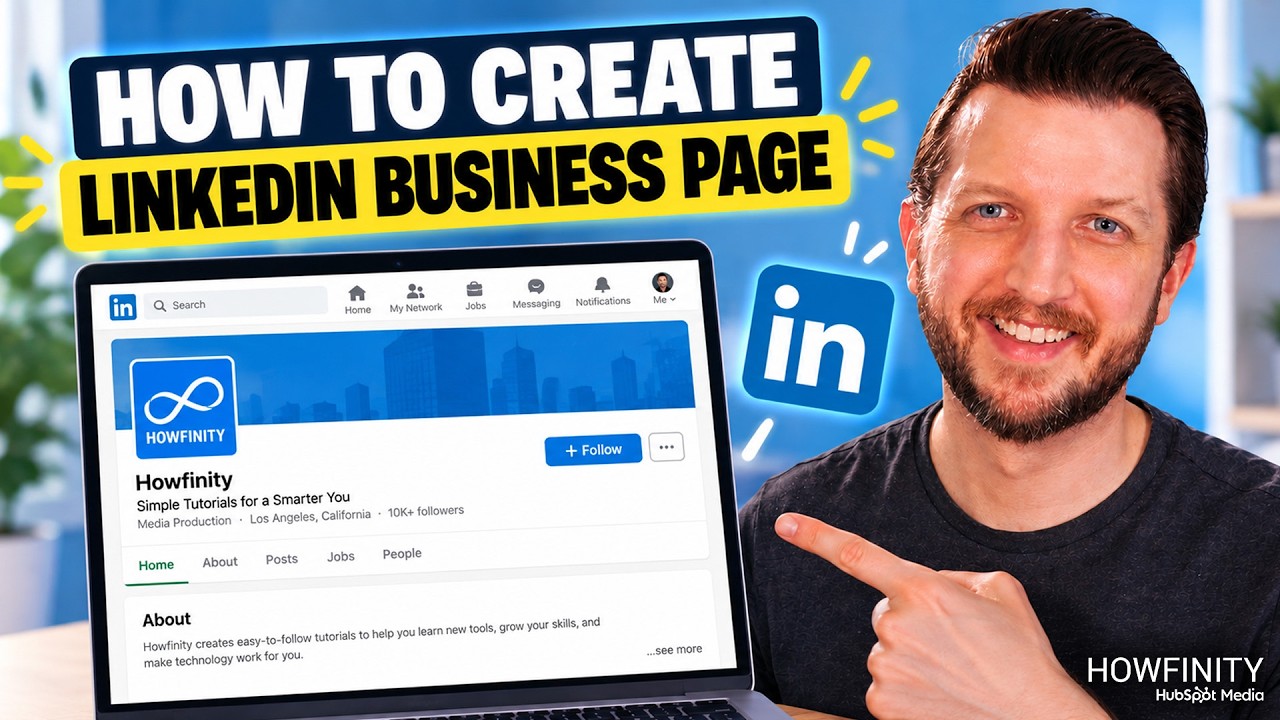How To Create LinkedIn Business Page cover art
