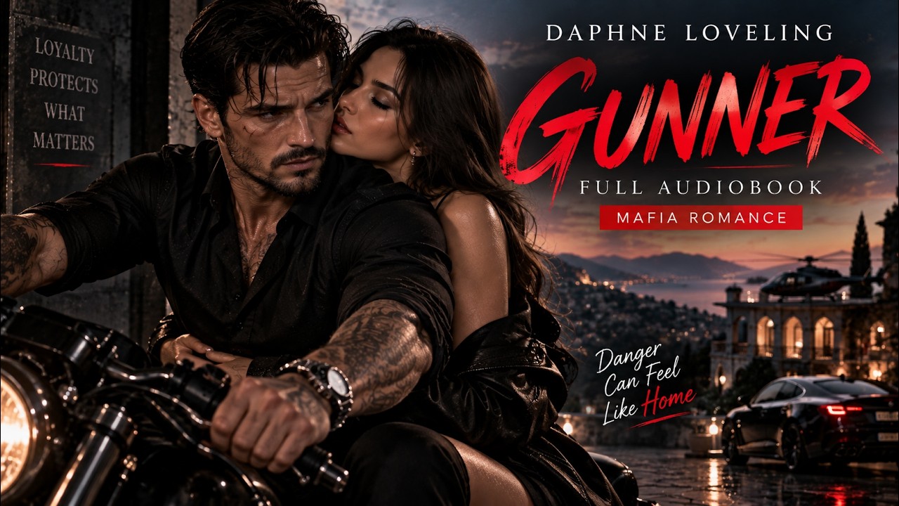 Gunner by Daphne Loveling | Full Mafia Romance Audiobook | Dark Mafia Romance cover art