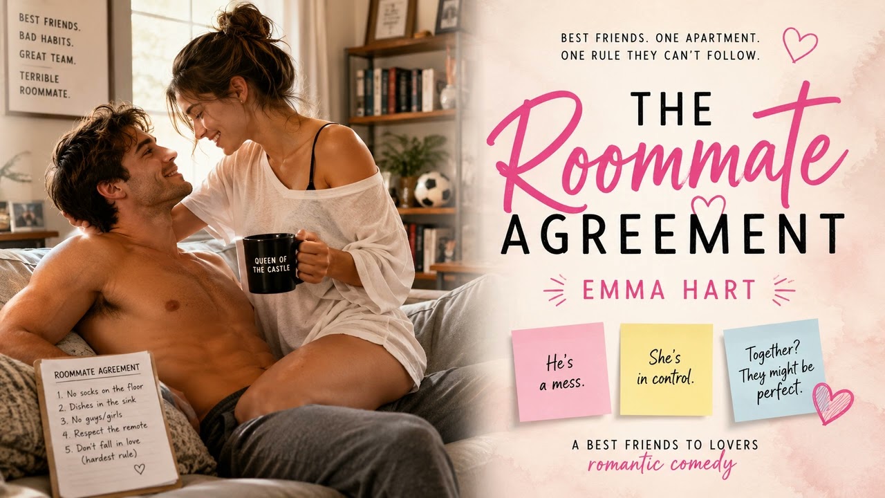 The Roommate Agreement by Emma Hart | Enemies to Lovers Romance Full Audiobook cover art