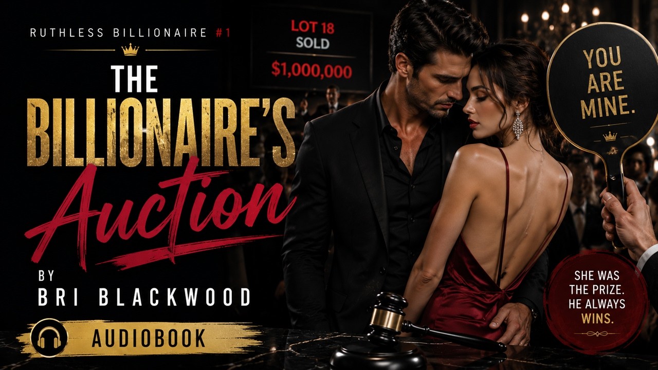 The Billionaire's Auction by Bri Blackwood | Billionaire Romance Audiobook cover art