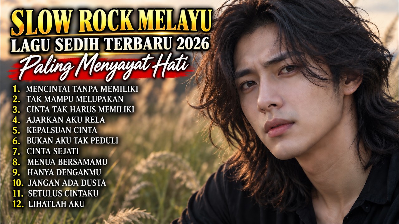 SLOW ROCK MELAYU TERBAIK 2026 / MENCINTAI TANPA MEMILIKI / Full Album Lagu Malaysia Menyayat Hati cover art