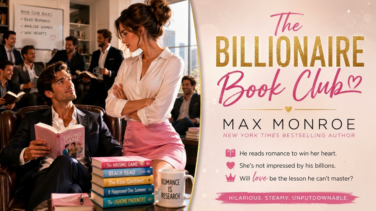 The Billionaire Book Club by Max Monroe | Enemies to Lovers Romance Full Audiobook cover art
