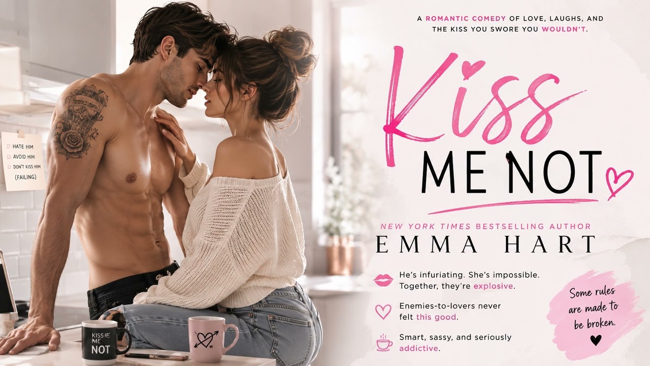 Kiss Me Not by Emma Hart | Enemies to Lovers Romance Full Audiobook cover art