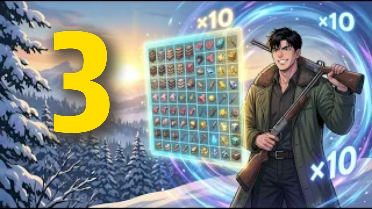 10x Time Speed + Infinite Storage: Insane Hunting in the Wild Khingan Mountains!--3 cover art