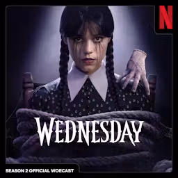 The Wednesday Season 2 Official Woecast cover art