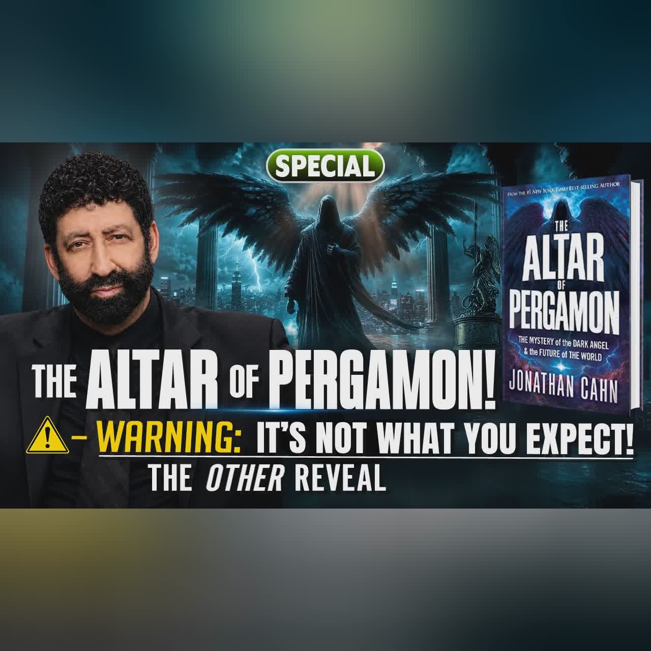 The Altar of Pergamon! Warning: It’s Not What You Expect! The Other Reveal  | Jonathan Cahn Special cover art