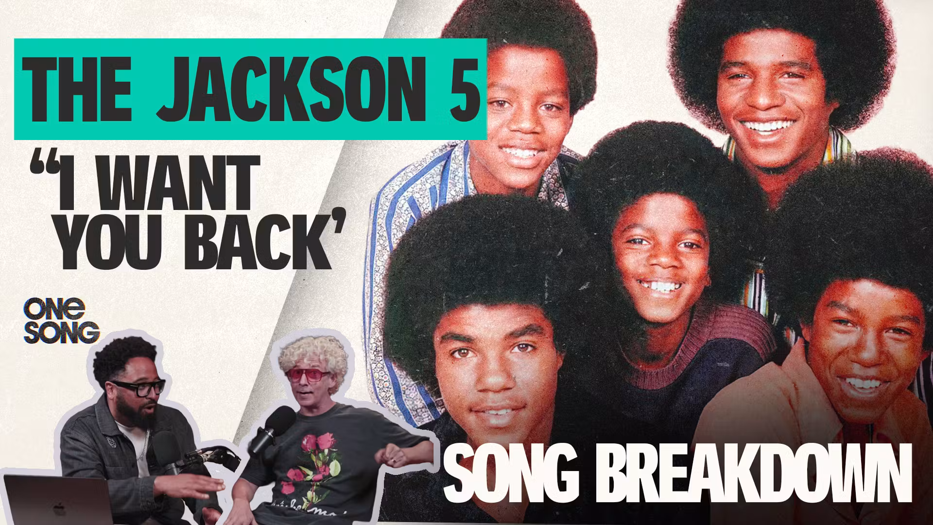 The Jackson 5's "I Want You Back" cover art