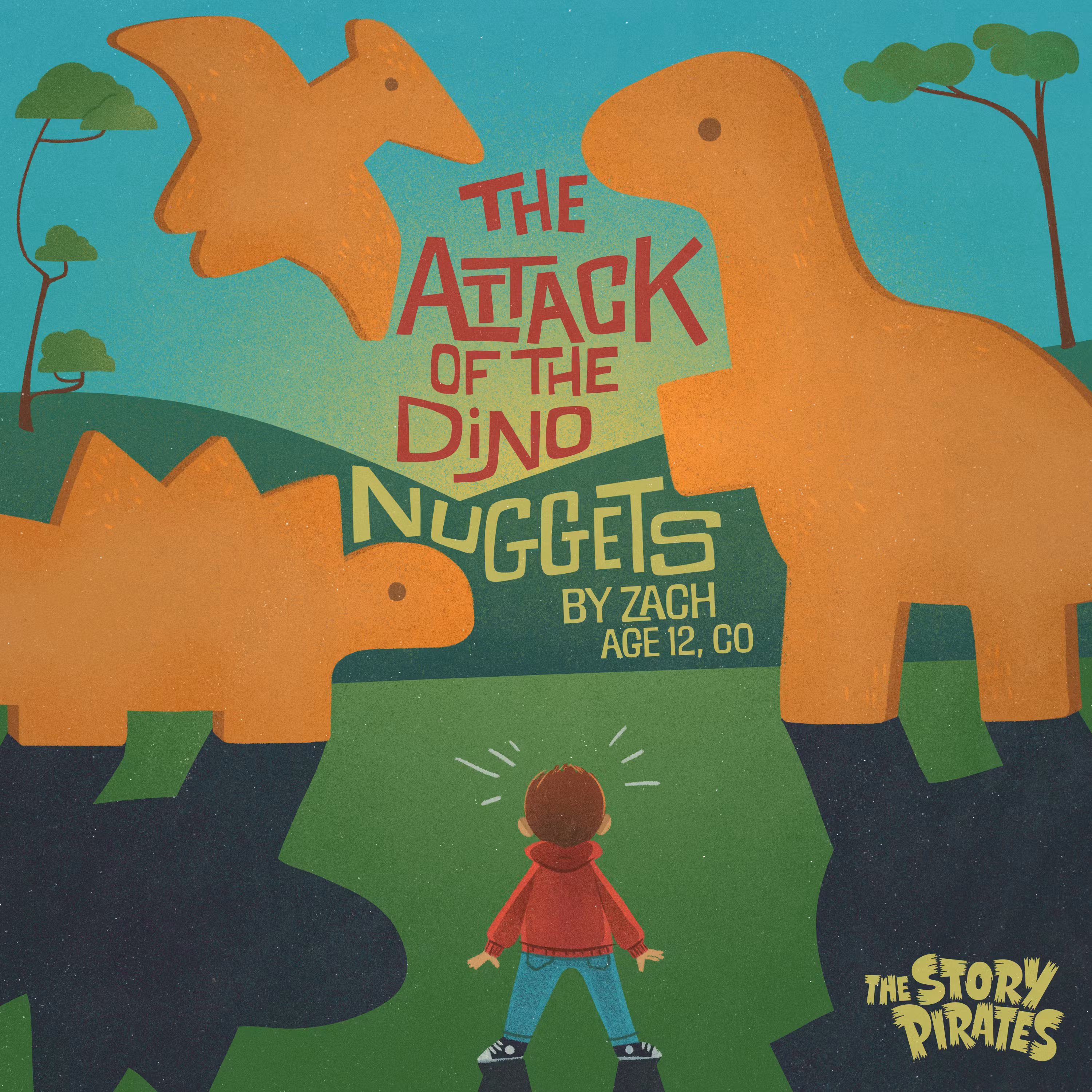 The Attack of the Dino Nuggets/The Case of the Missing Art cover art