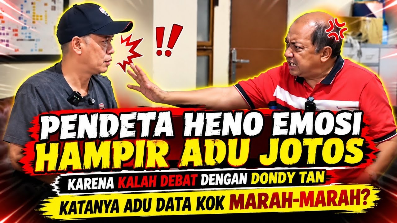DEBAT PANAS PDT BOTAK NGAMUK PANIK KALAH DEBAT DENGAN DONDY TAN HAMPIR ADU JOTOS cover art