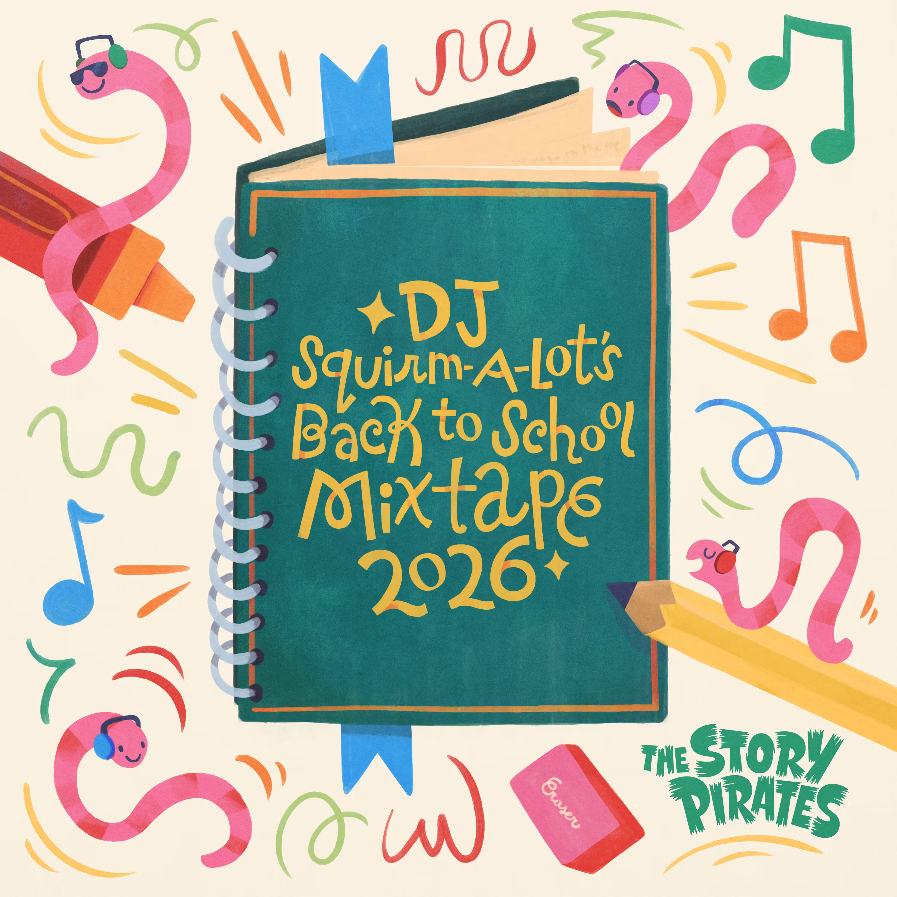 DJ Squirm-a-Lot’s Back to School Mixtape 2026 cover art
