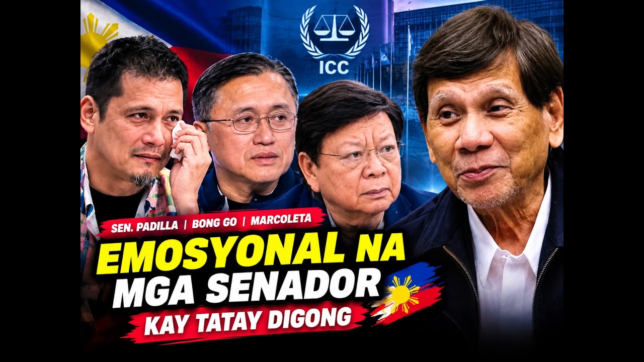EMOSYONAL NA MGA SENADOR! Robin Padilla, Bong Go at Marcoleta, Nagpahayag Tungkol kay Tatay Digong cover art