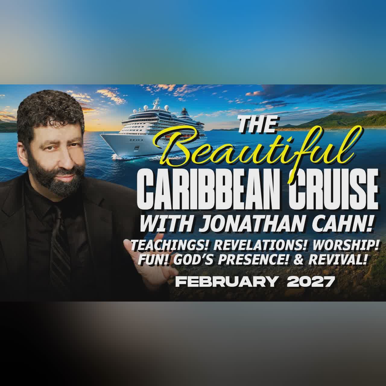 The Beautiful Caribbean Cruise With Jonathan Cahn | Special Announcement cover art