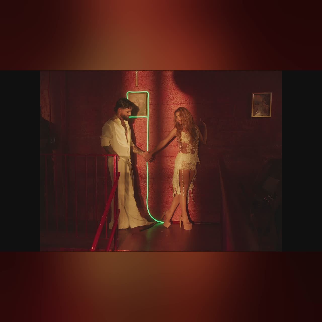 Maluma & Shakira - AGUA (Official Video) cover art