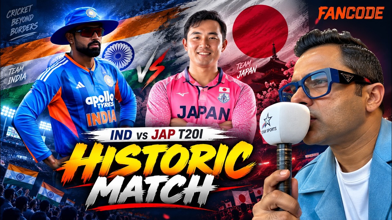 India vs Japan T20I: A New Chapter For Cricket! #Aakashvani