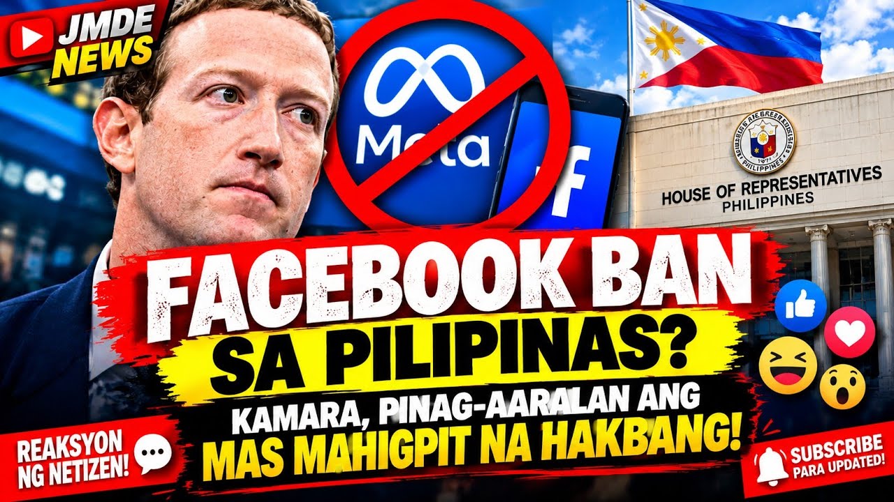 Facebook Ban sa Pilipinas? Kamara Pinag-aaralan ang Mas Mahigpit na Hakbang Laban sa Meta cover art
