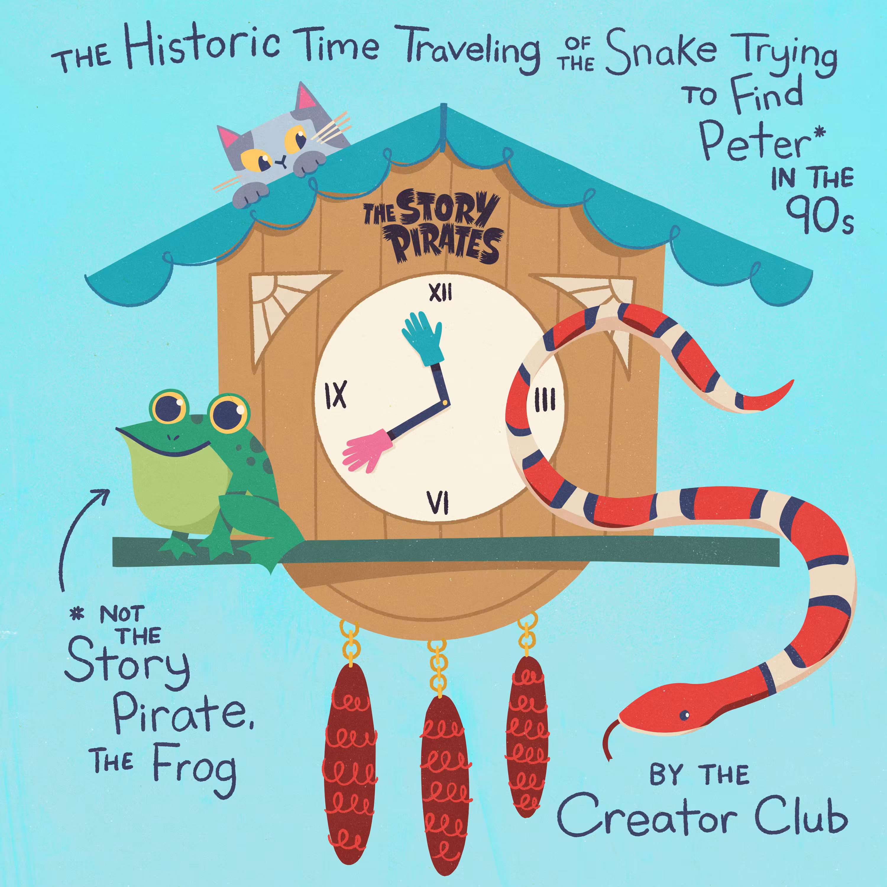 The Historic Time Traveling of the Snake Trying to Find Peter in the 90’s (Not the Story Pirate, the Frog) cover art