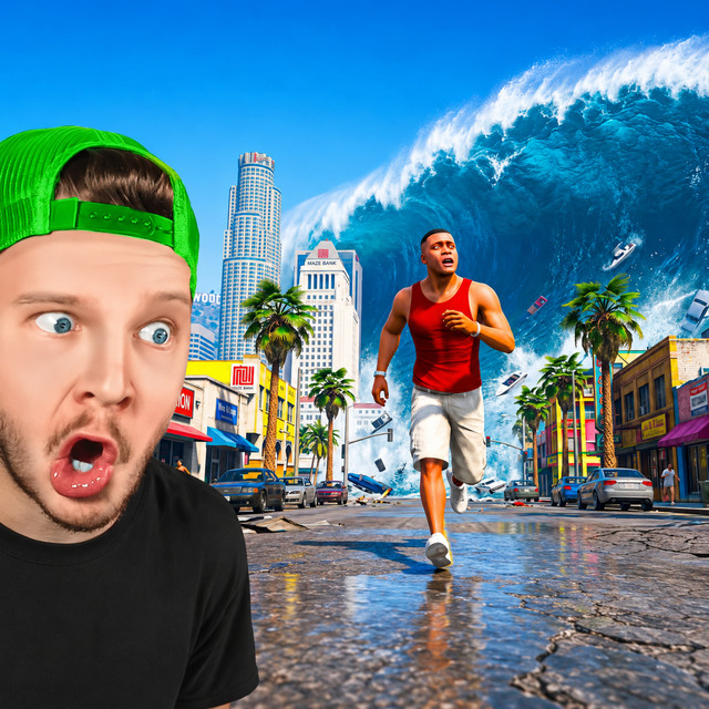 Survivre à un TSUNAMI dans GTA 5 !