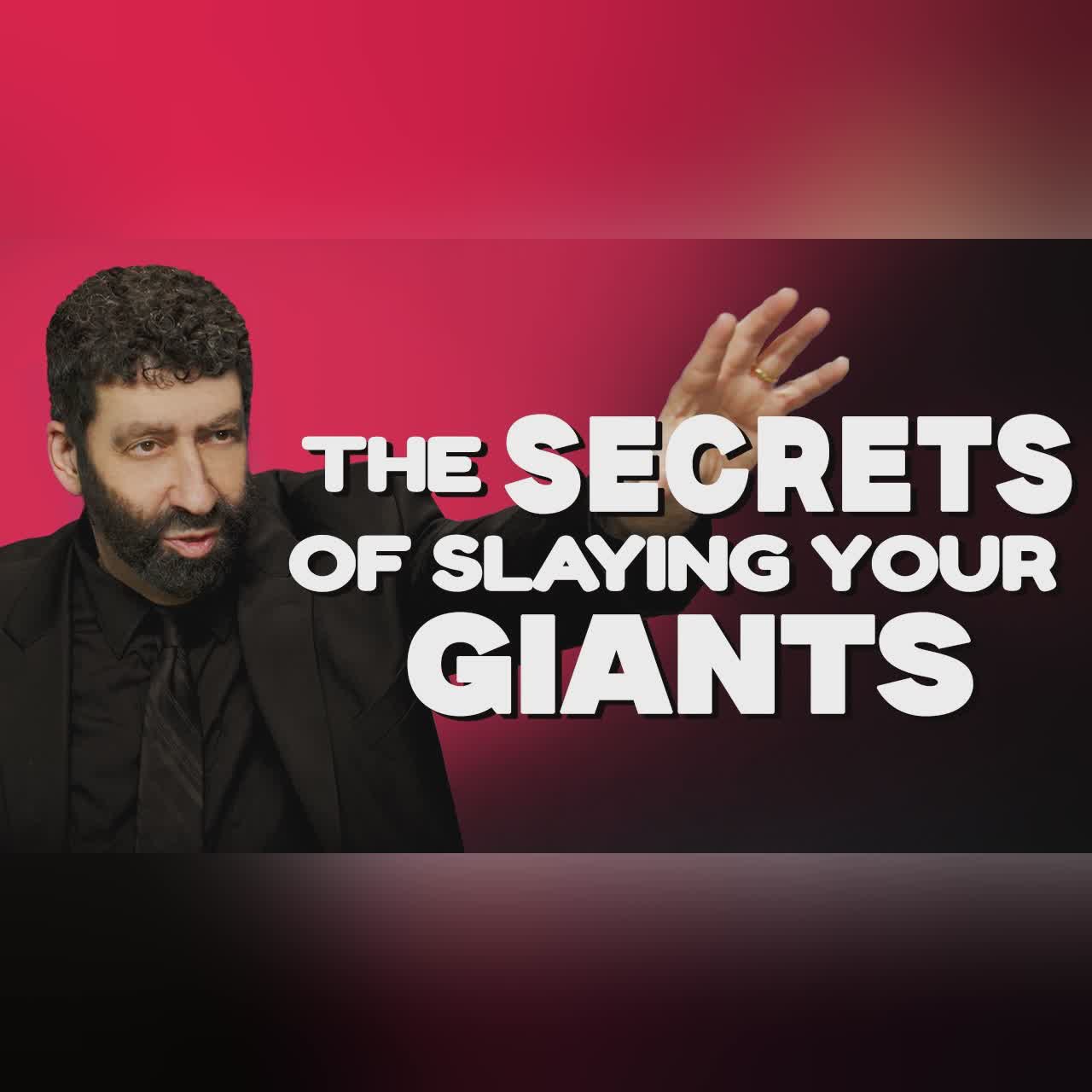 The Secrets of Slaying Your Giants | Jonathan Cahn Sermon cover art