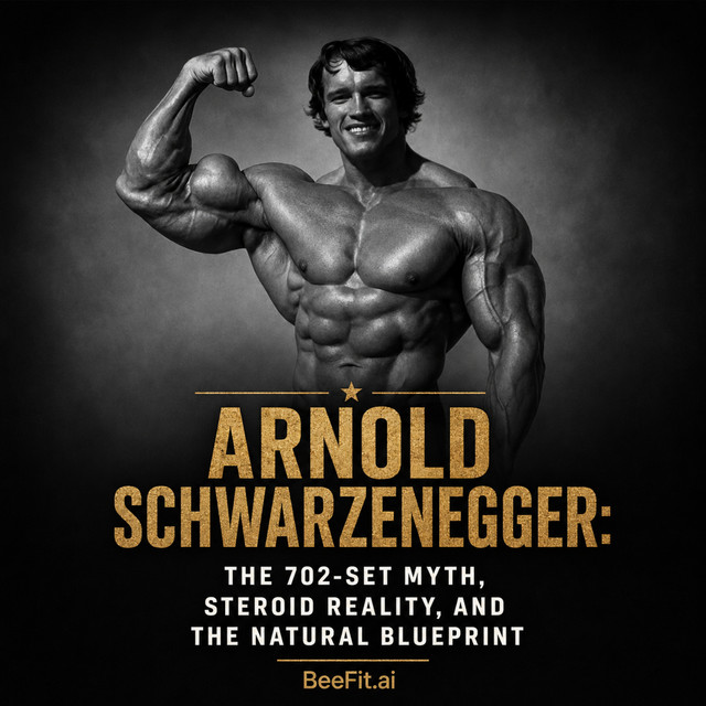 #63 Arnold Schwarzenegger: The 702-Set Myth, Steroid Reality, and the Natural Blueprint cover art