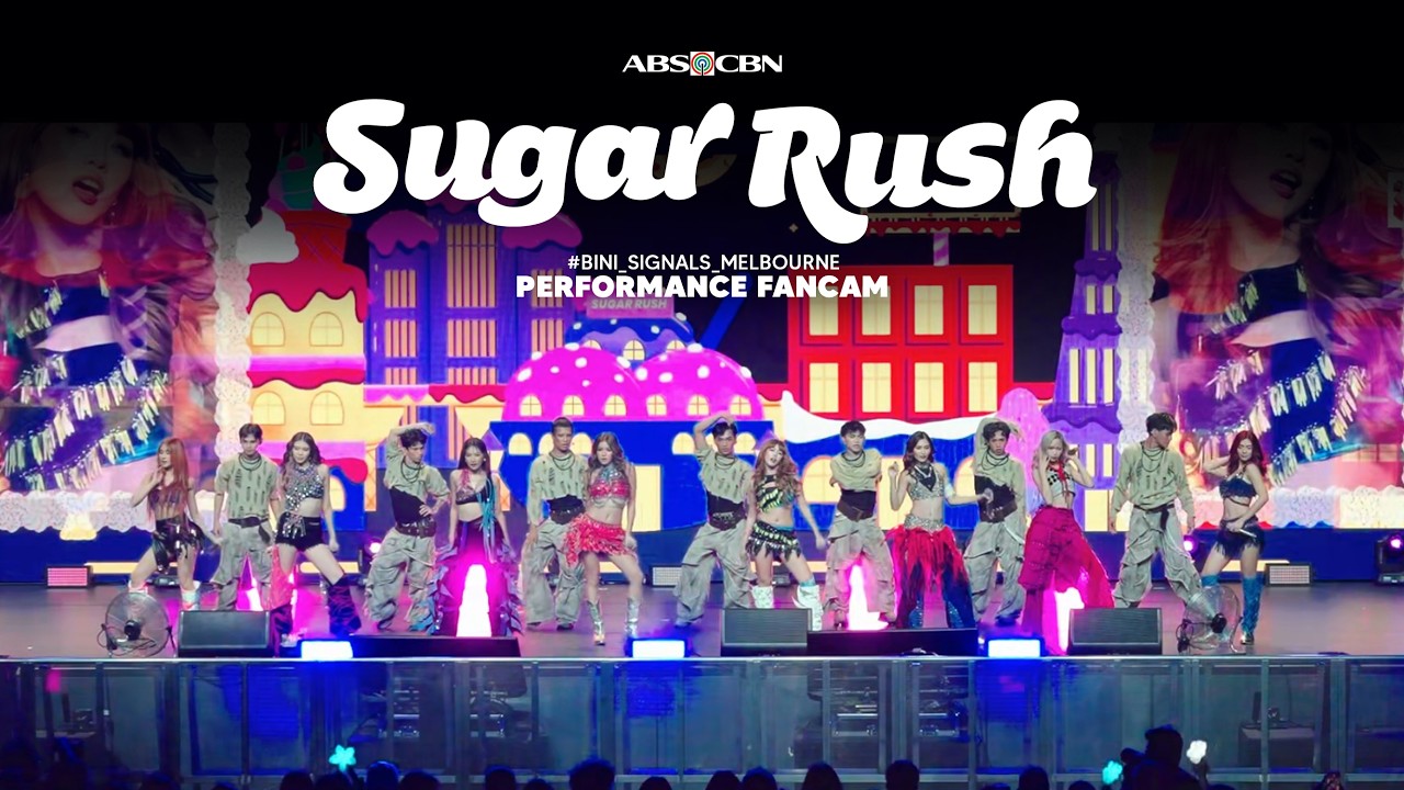 #BINI : 'Sugar Rush' at BINI Signals World Tour 2026 - Melbourne Performance Fancam cover art