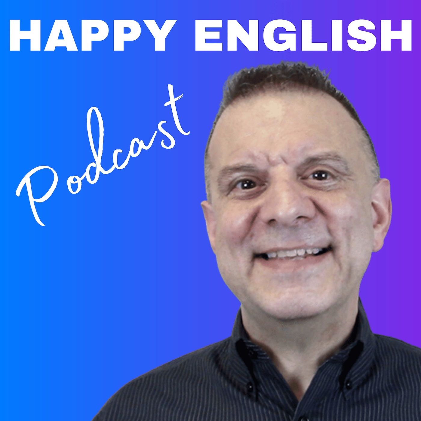 Happy English Podcast (Natural American English) cover art