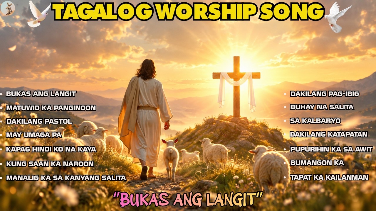 ''BUKAS ANG LANGIT'' SUNDAY MORNING | TAGALOG WORSHIP SONG WITH NEW LYRICS cover art
