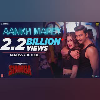 Aankh Marey (From "Simmba") cover art