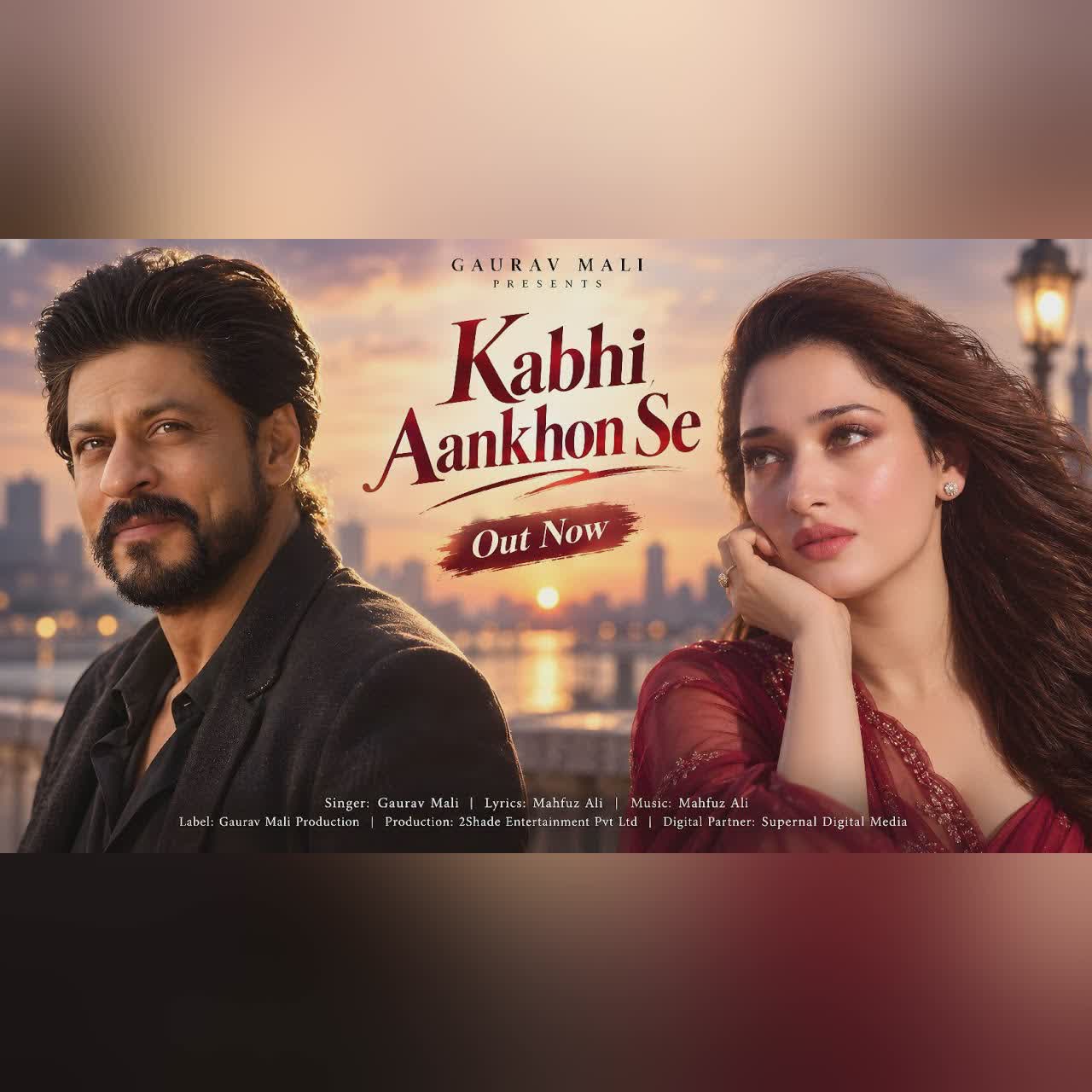 New Song 2026 | New Hindi Song | Kabhi Aankhon Se | Shahrukh Khan | Tamannaah Bhatia | New Song cover art