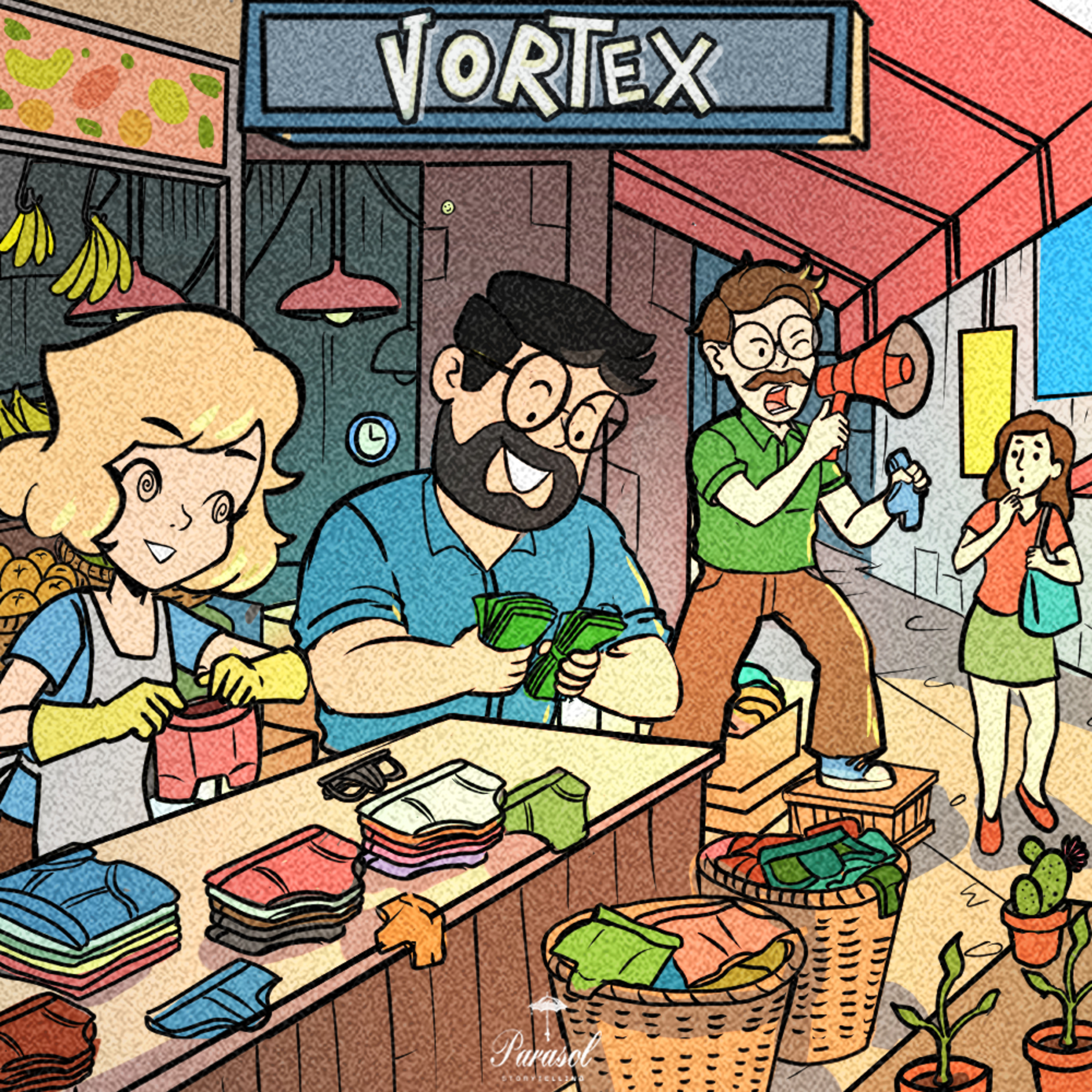 Vortex 127 - Quebrante explicado, padre leiloa cueca, mulher de 37 anos finge ter 12 cover art