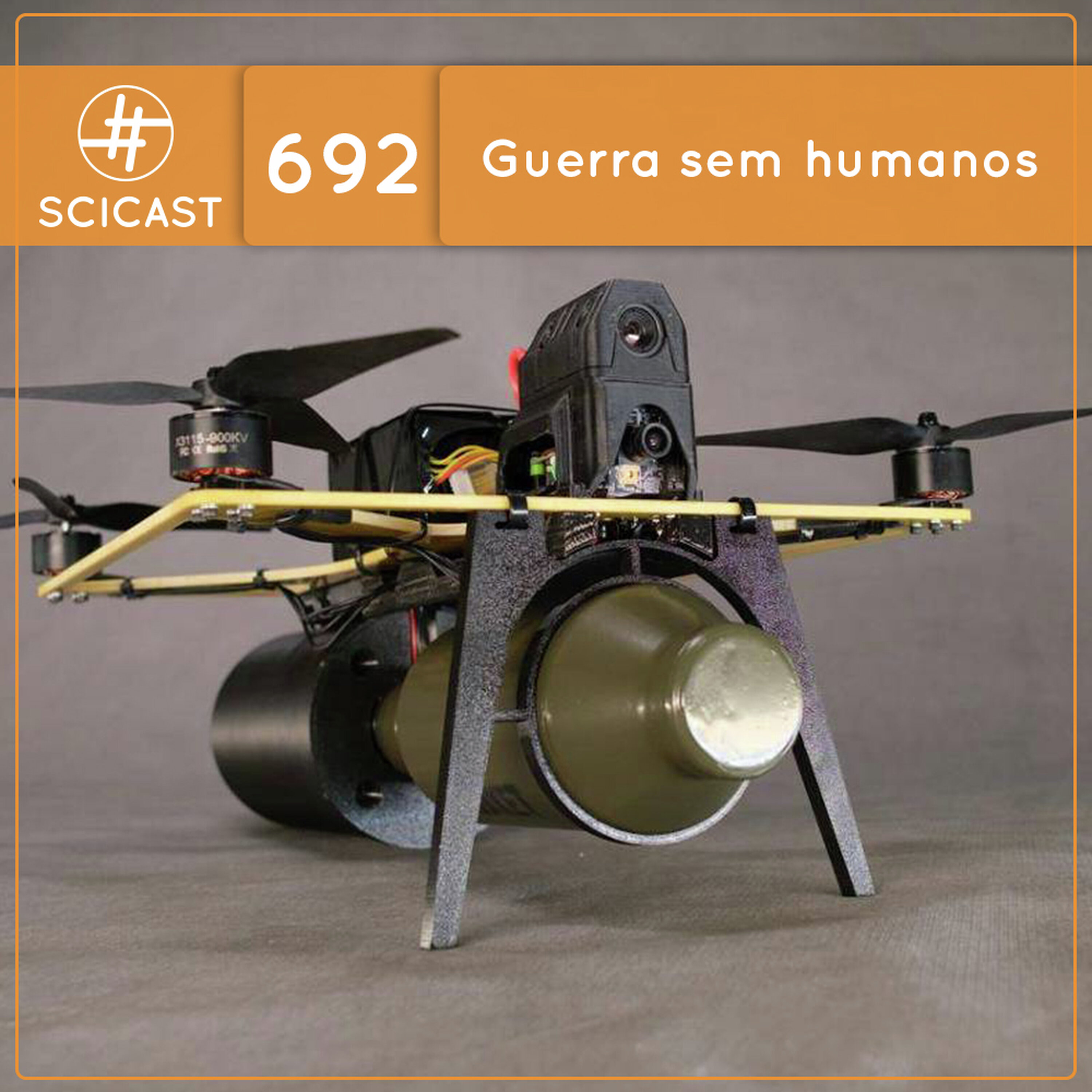 Guerra sem humanos, a nova face dos conflitos modernos (SciCast #692) cover art