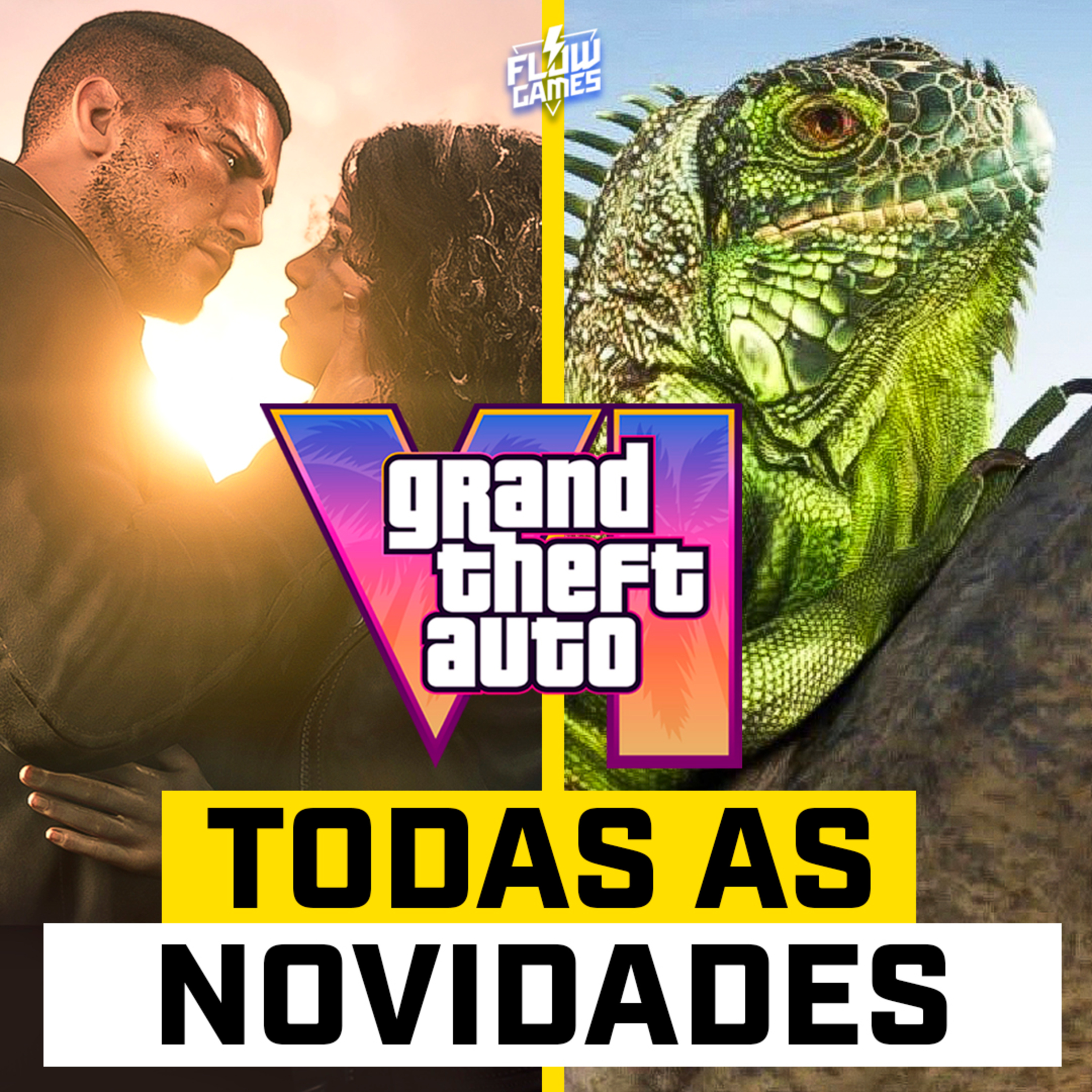 GTA 6 TODAS AS NOVIDADES e MUITAS IMAGENS NOVAS - #flowgames #202 cover art