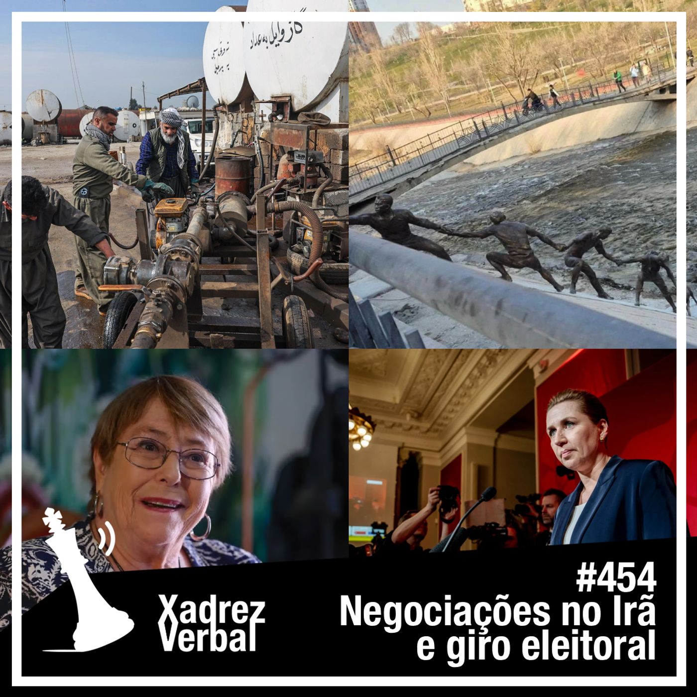 Xadrez Verbal #454 Negociações no Irã cover art