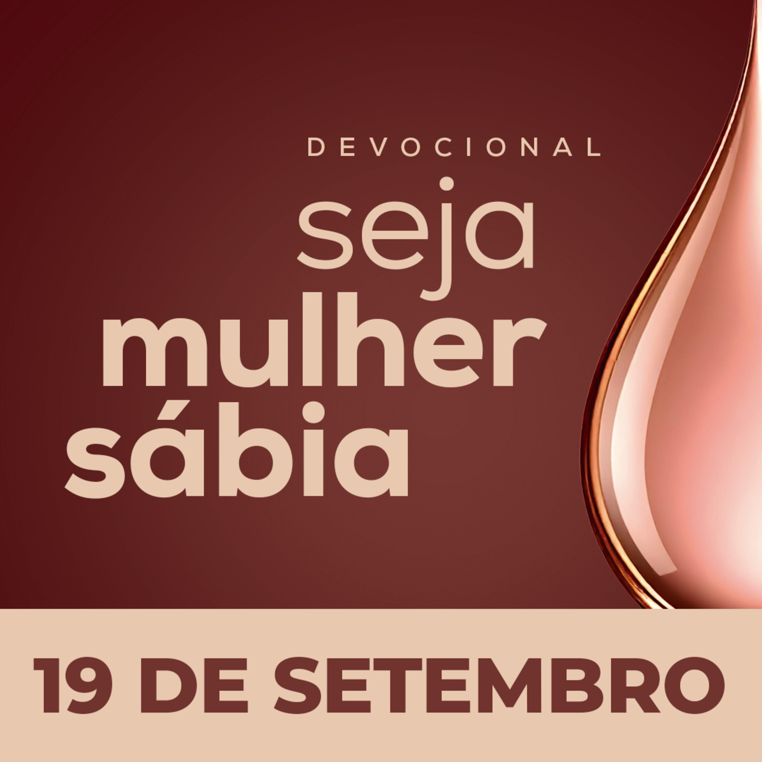 Seja Mulher Sábia - 19/Set cover art