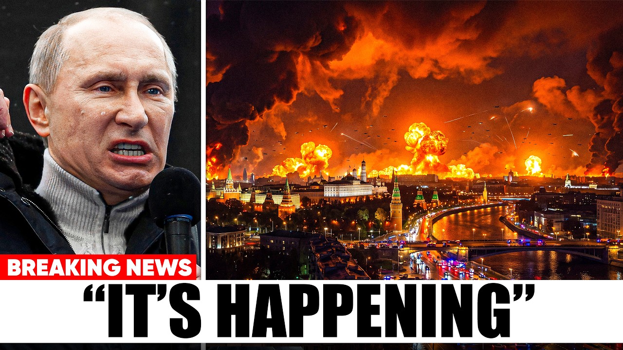 MOSCOW IN FLAMES as Putin Pushes to "Surrender"—Ukraine HITS Russia's Capital with Surprising STRIKE cover art