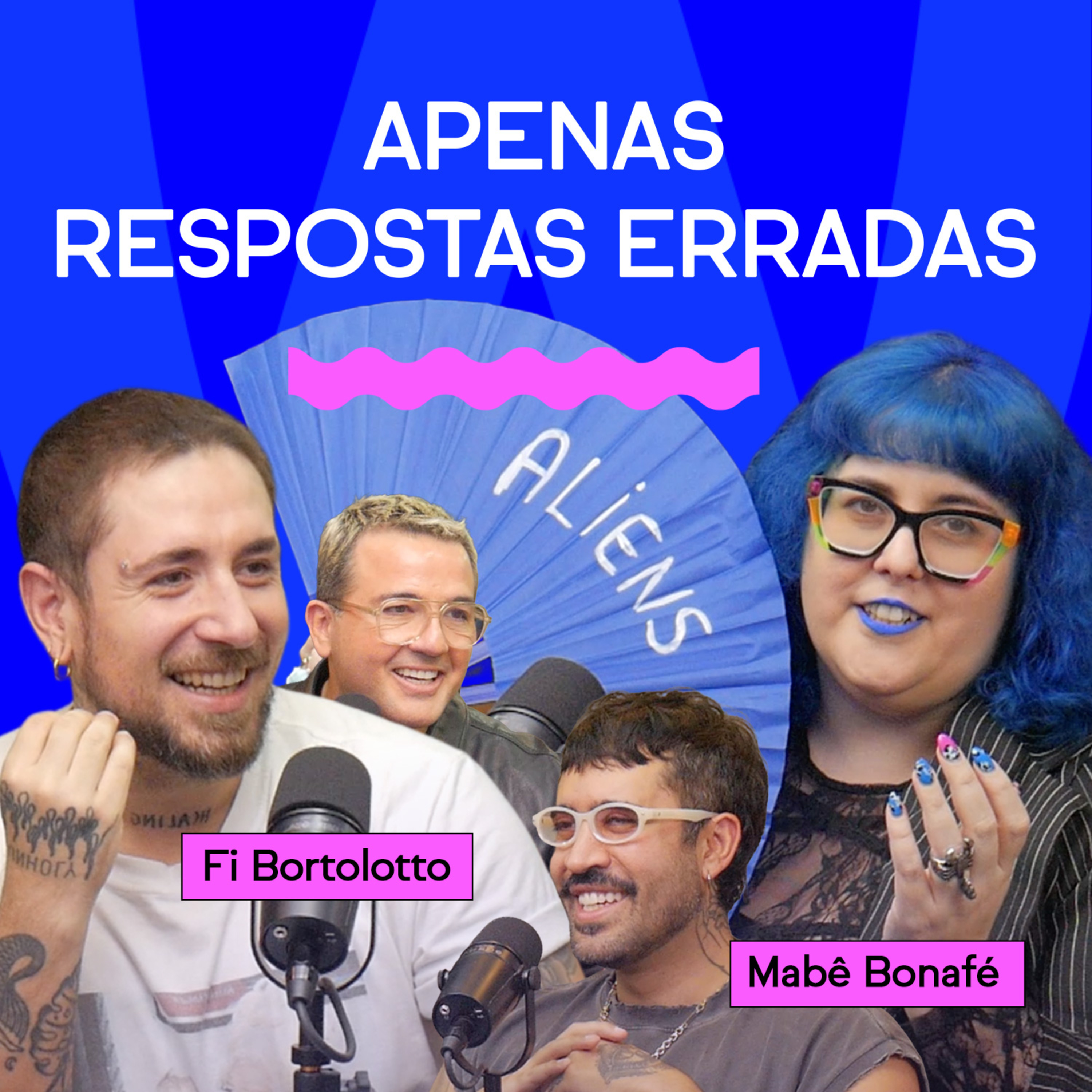 APENAS RESPOSTAS ERRADAS com Mabê Bonafé e Filipe Bortolotto cover art