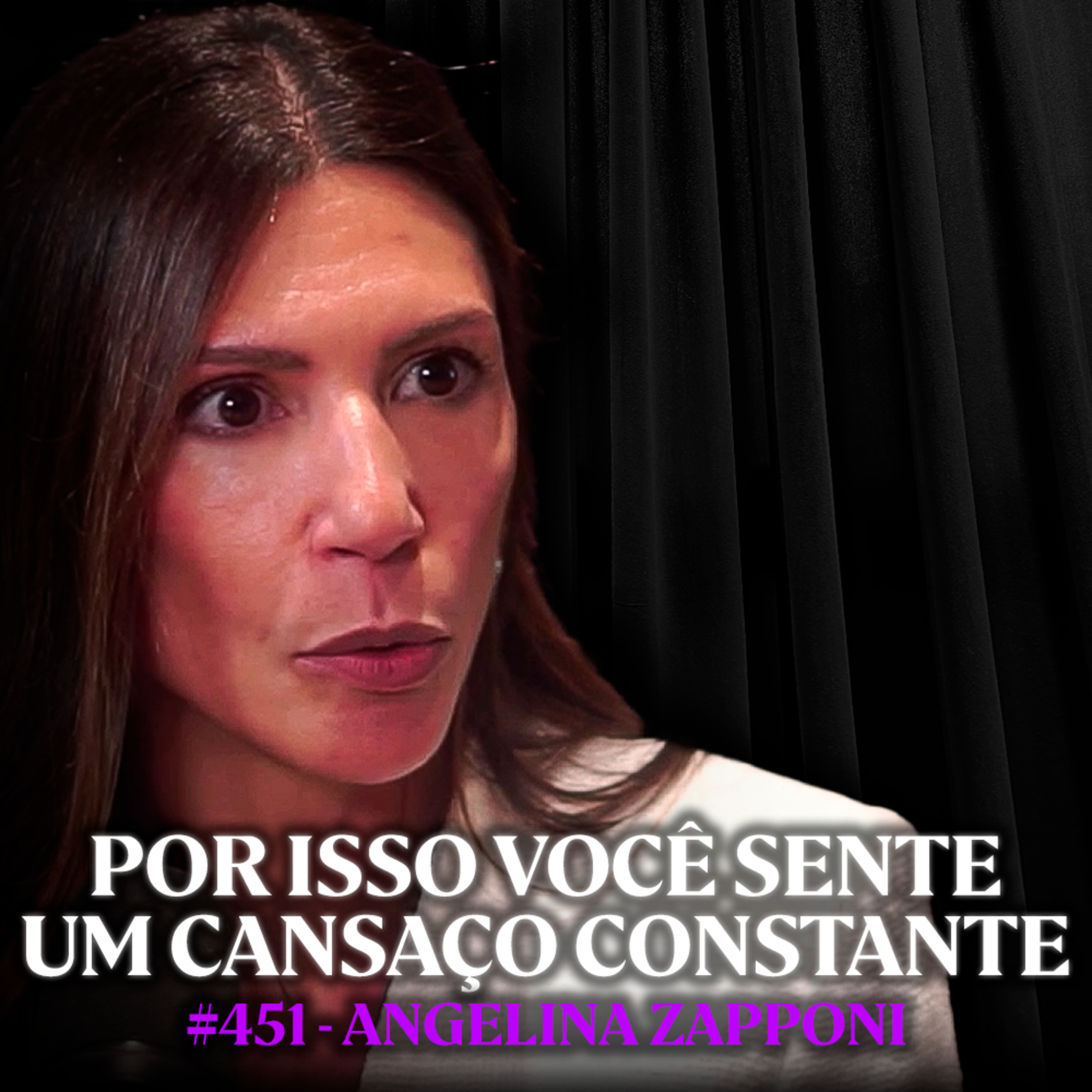 Nutricionista Explica Por Que Você Vive Sem Energia - Angelina Zapponi | Lutz Podcast #451 cover art