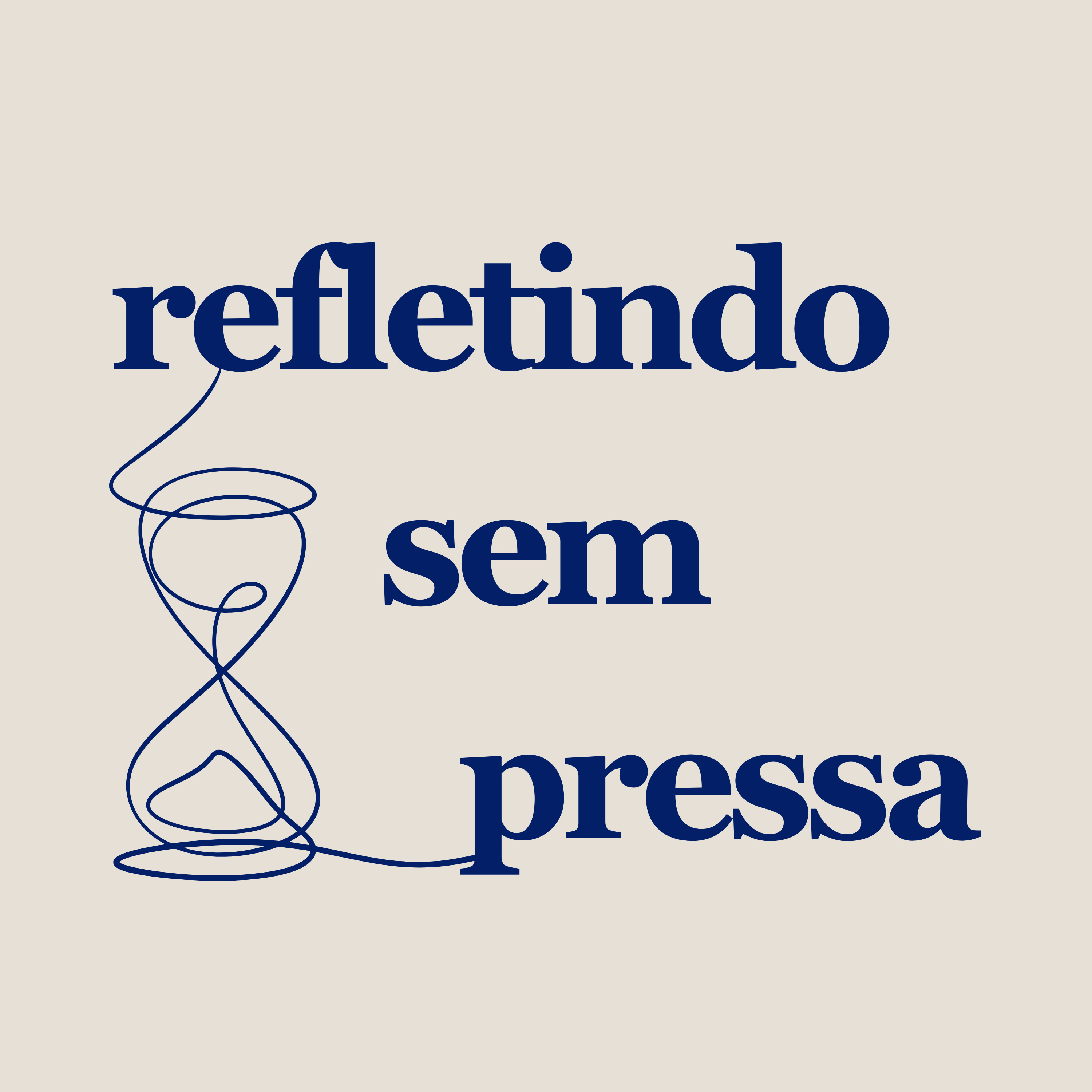 Refletindo sem pressa