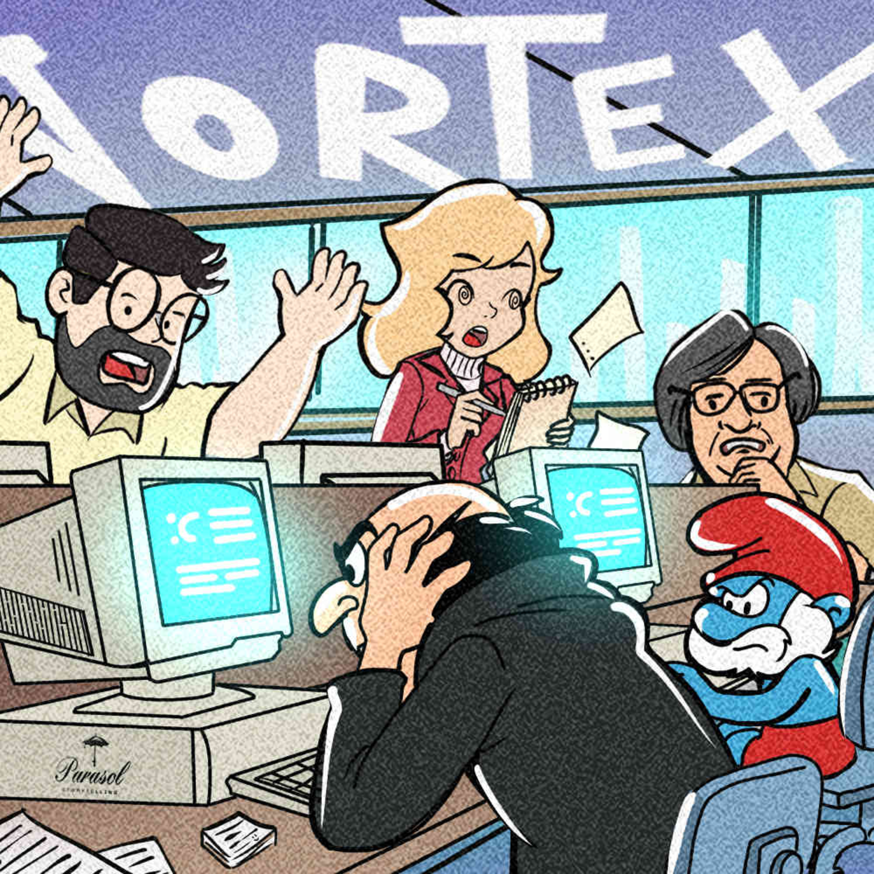 Vortex 140 - Sugar Babies em crise, careca assediado e apelidos tóxicos no trabalho cover art