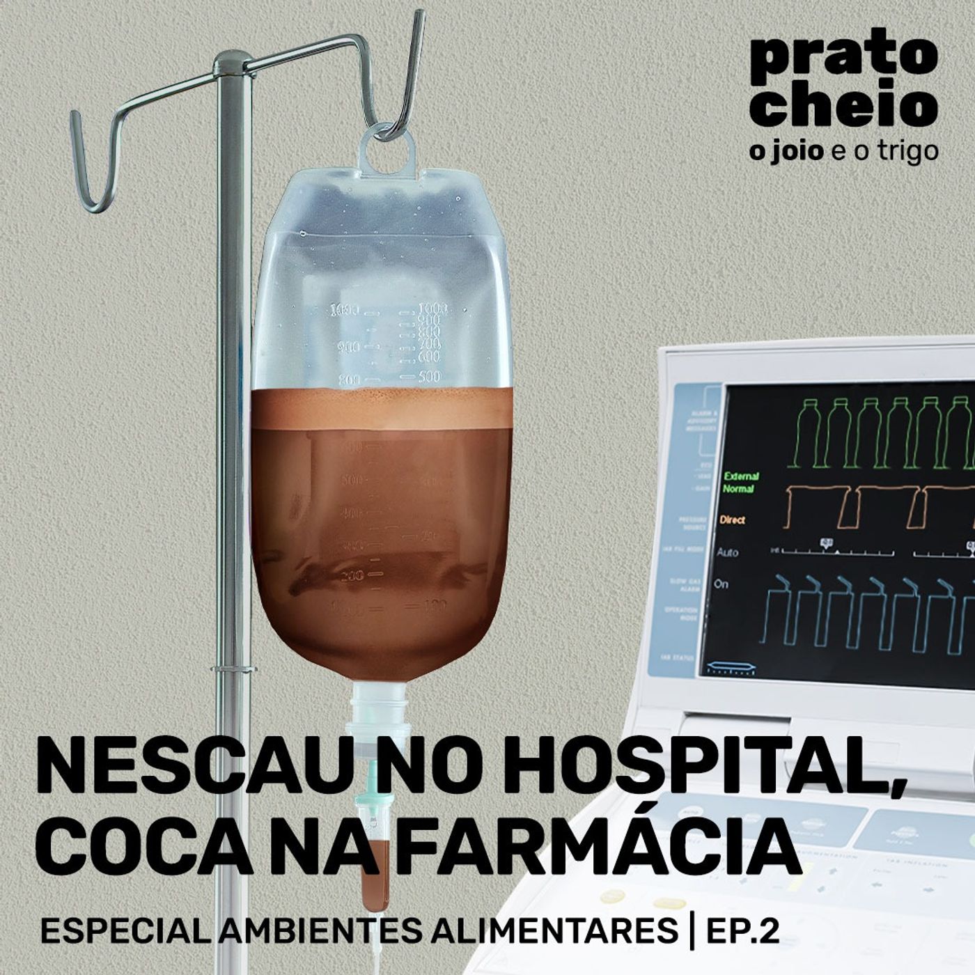 Nescau no hospital, Coca na farmácia cover art