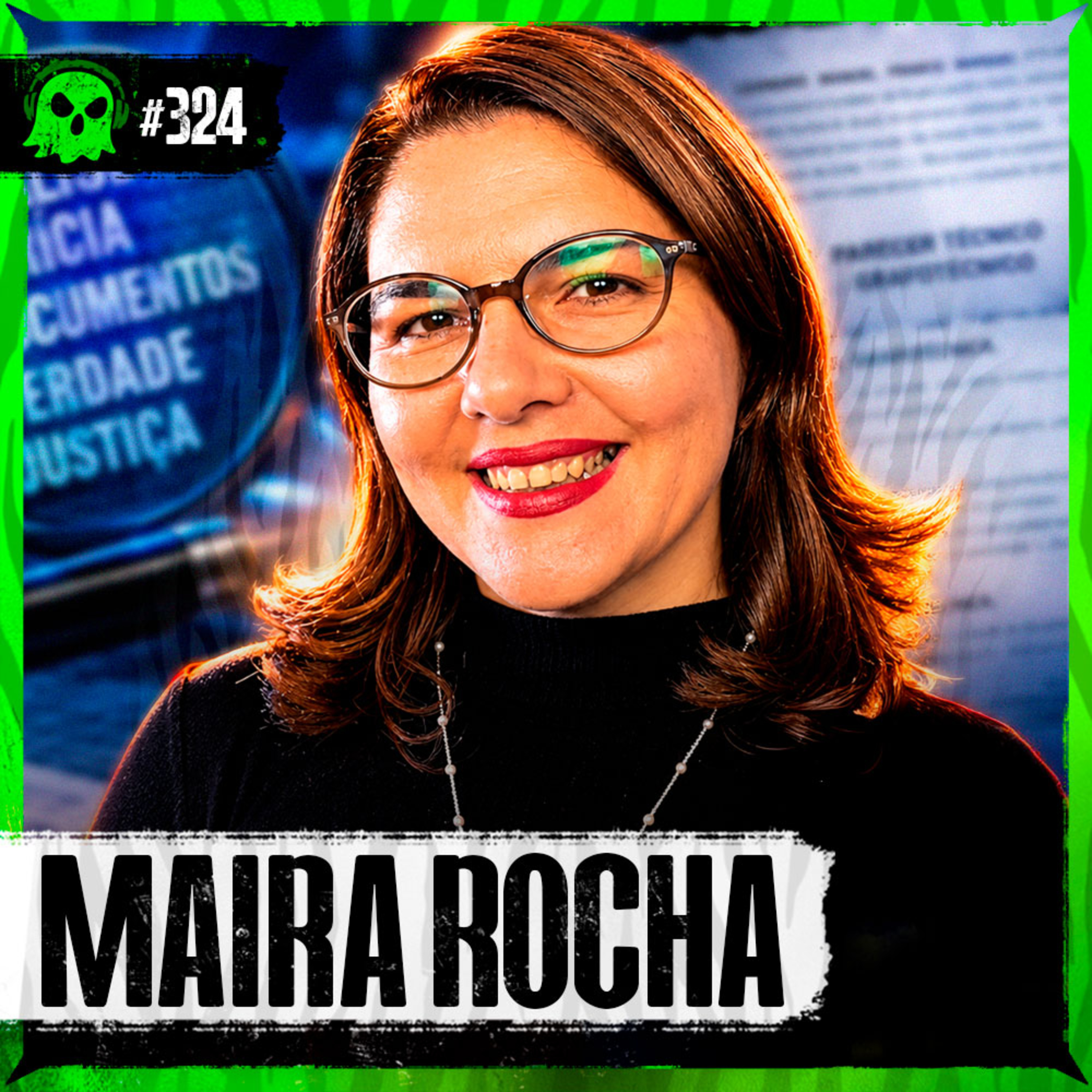 MÉDIUM ACUSADA DE FRAUDAR PSICOGRAFIAS FALA PELA PRIMEIRA VEZ - Maira Rocha | LendaCast #324 cover art