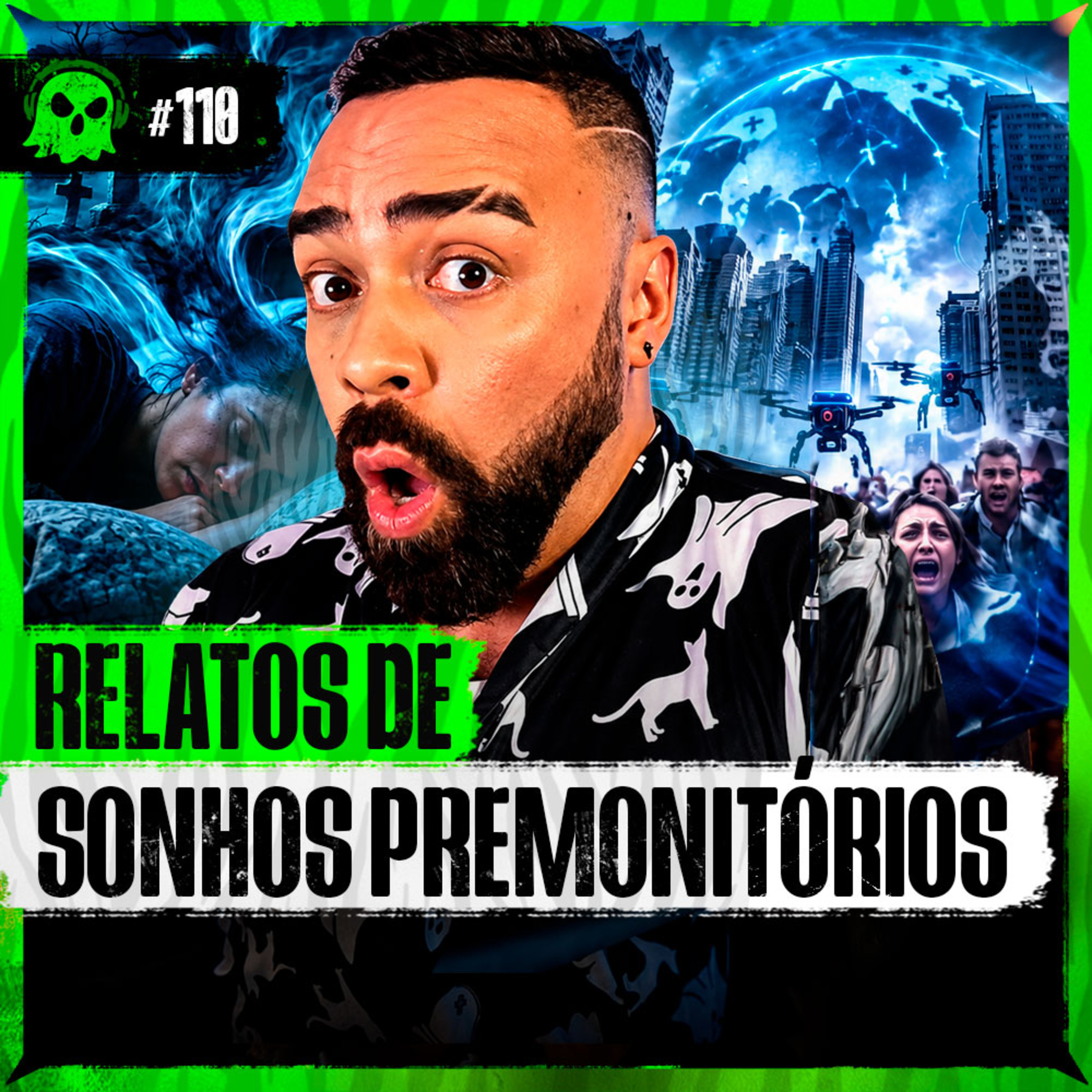 SÓ RELATOS DE PESSOAS QUE FORAM AVISADAS POR SONHOS | LendaCast Solo #110 cover art