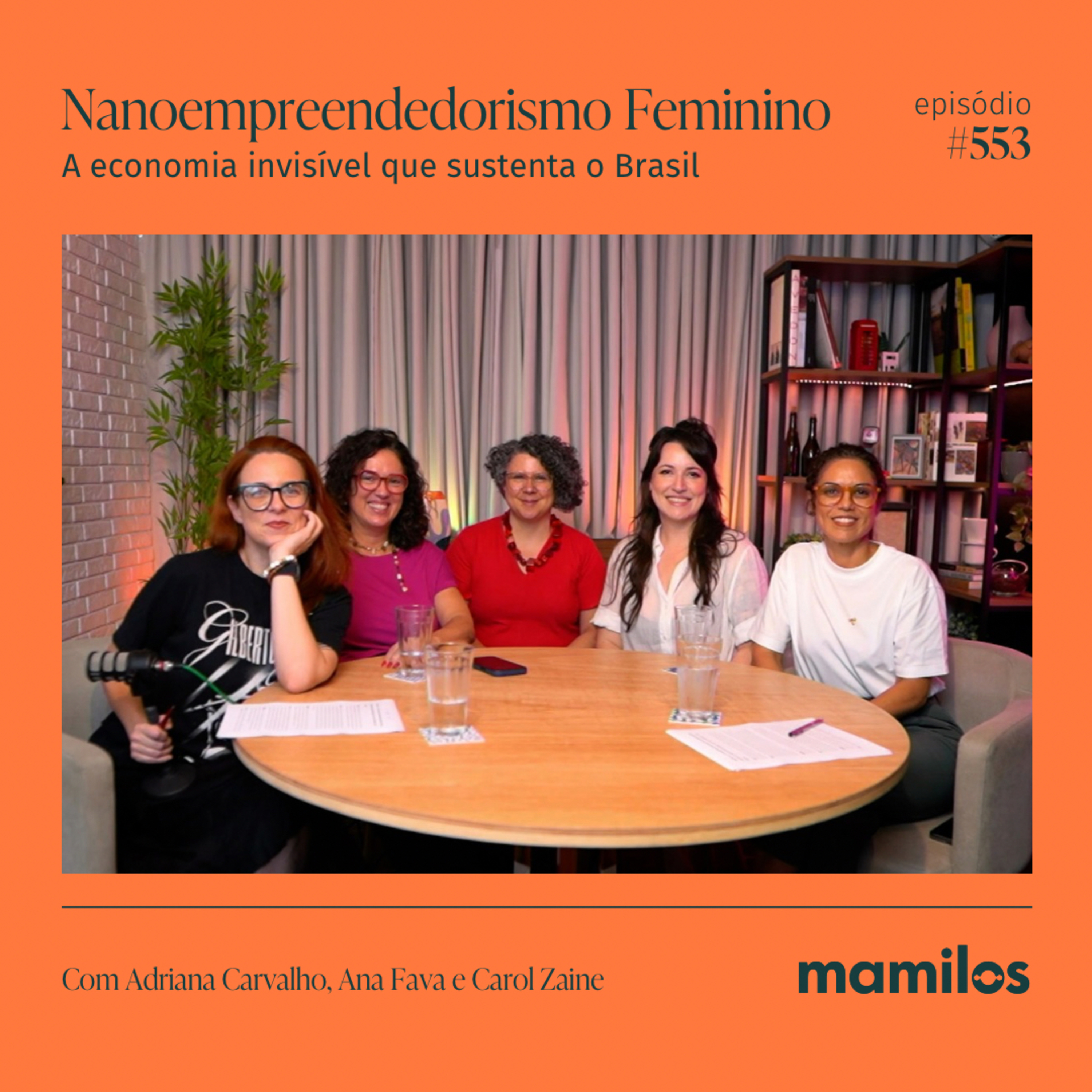 Nanoempreendedorismo Feminino: A economia invisível que sustenta o Brasil | Mamilos #553 cover art