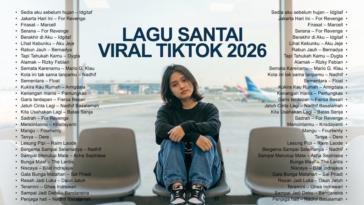 Lagu Santai Viral Tiktok 2026 🤍🎧 — Pop Hits Indonesia 2026 | Lagu Trending & Terpopuler 2026 🍃 cover art